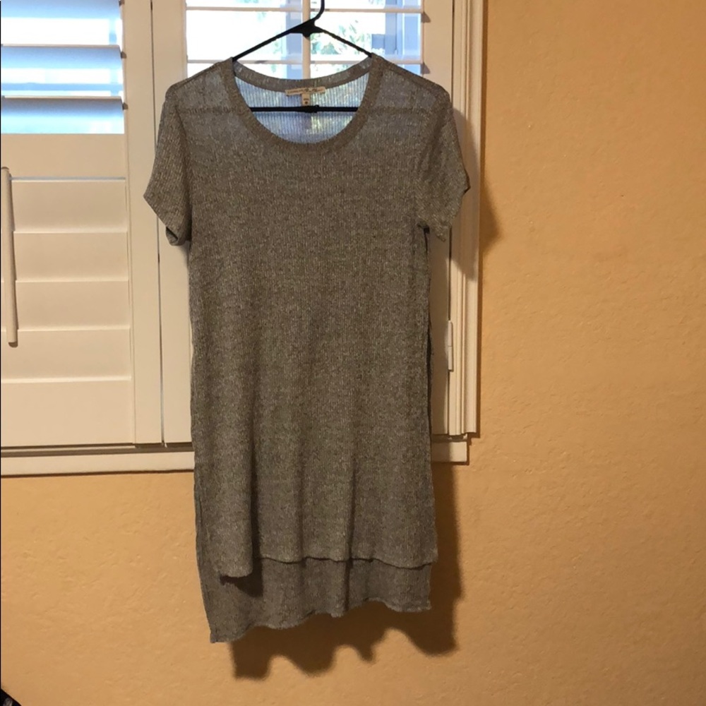 Gray long shirt
